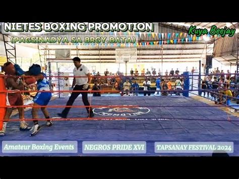 FULL VIDEO/PAGSINADYA SA BATA AMATEUR BOXING .